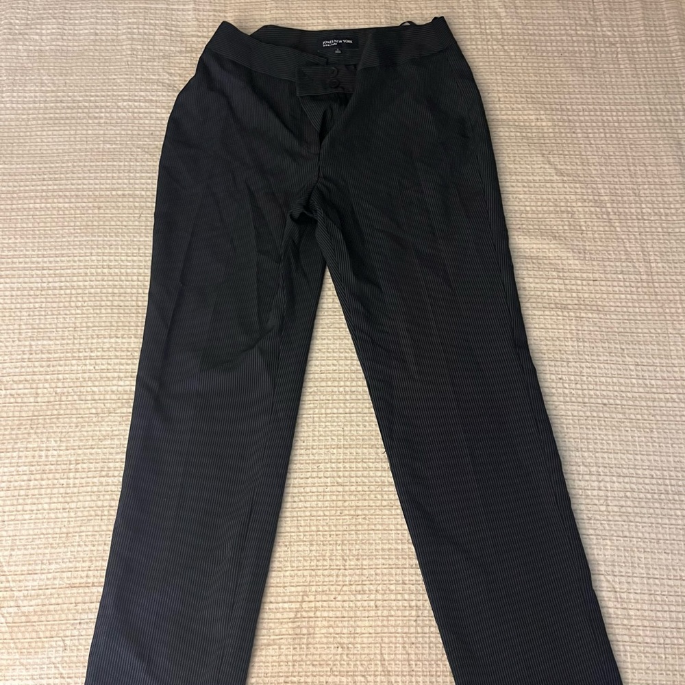 Low Rise Classic Pinstripe Pants